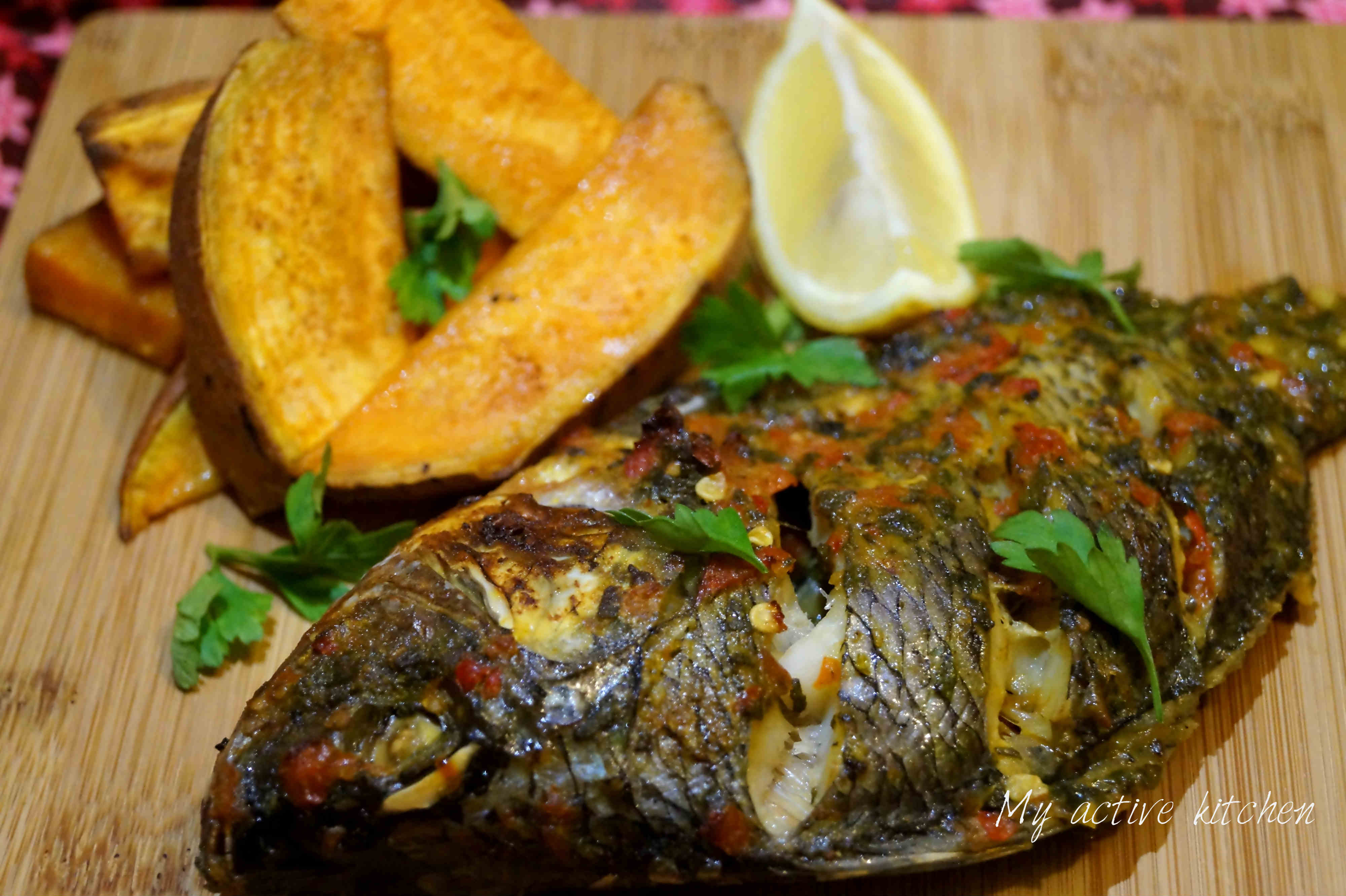 how to make roasted tilapia