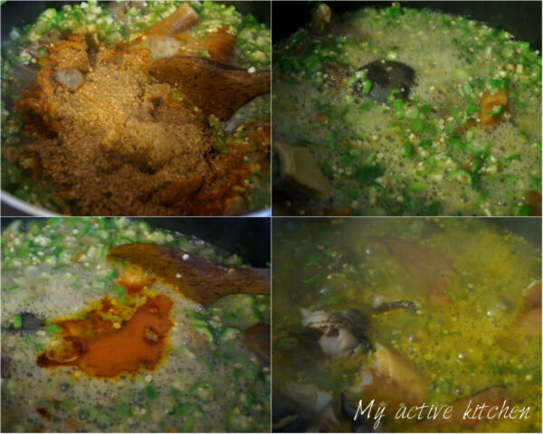 how to make okro soup.