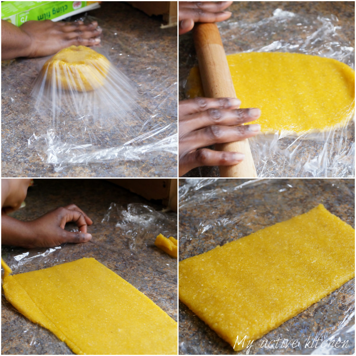 the process of rolling eba to shape