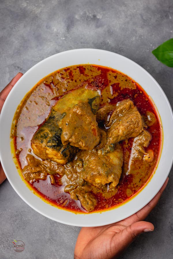 Nigeria Niger-delta Banga soup.