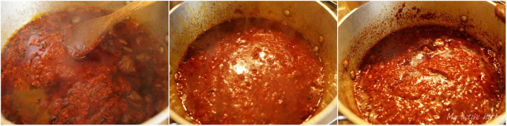 image of ewa aganyin sauce in a pan