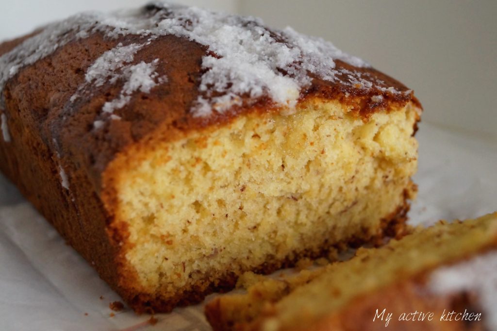 banana and coconut loaf.