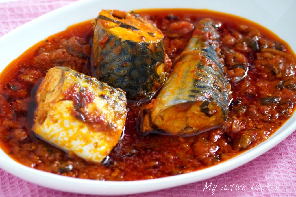 Easy Mackerel tomato stew My Active Kitchen