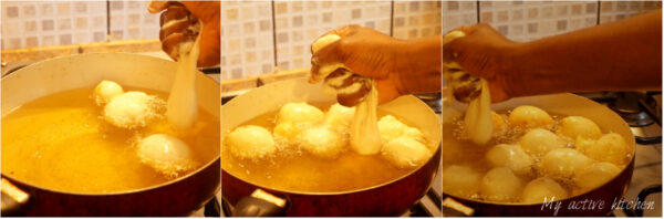how to fry puff puff