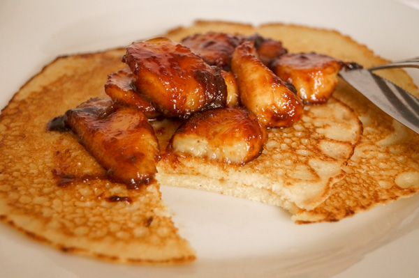 semolina pancake.