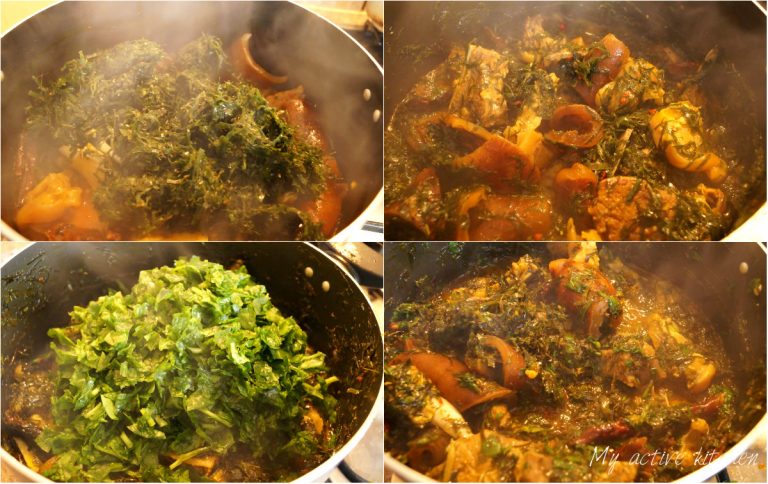 Afang Soup - How to make Afang Soup - My Active Kitchen
