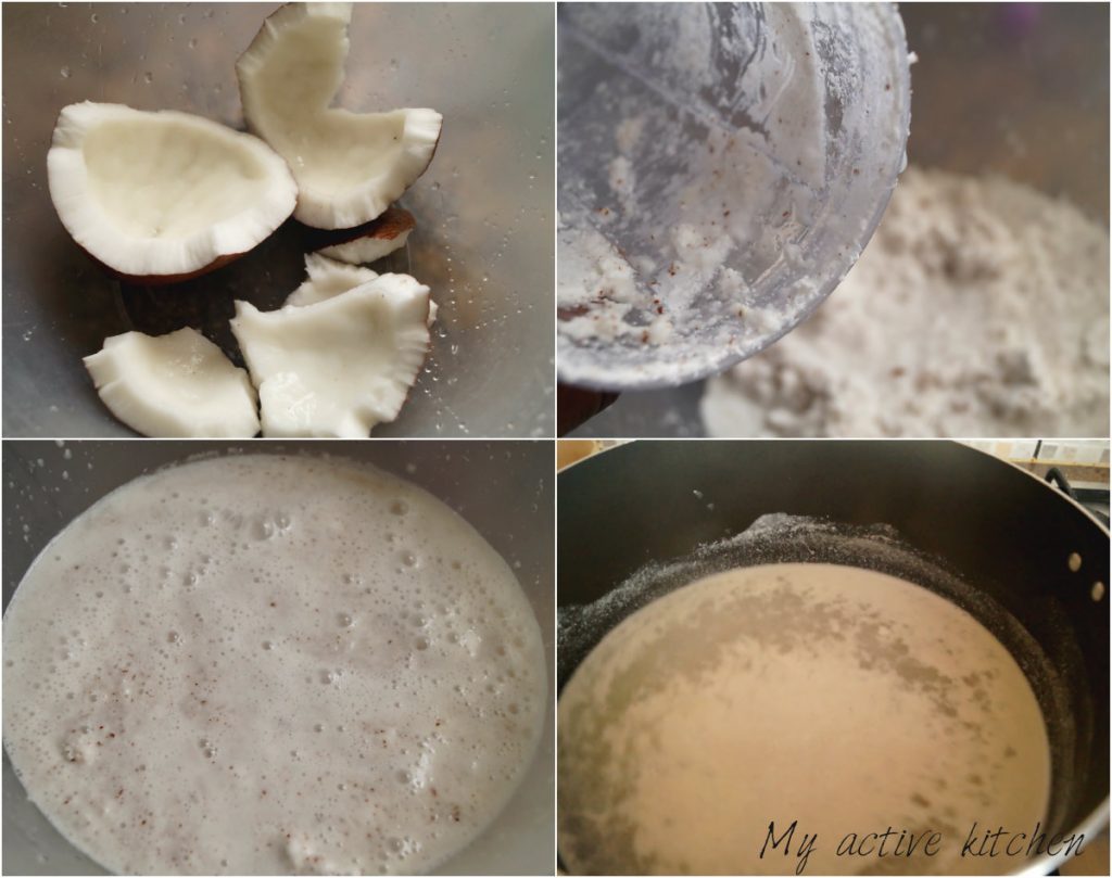 homemade coconut milk