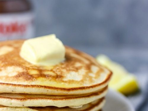 image of stacks of hot cake