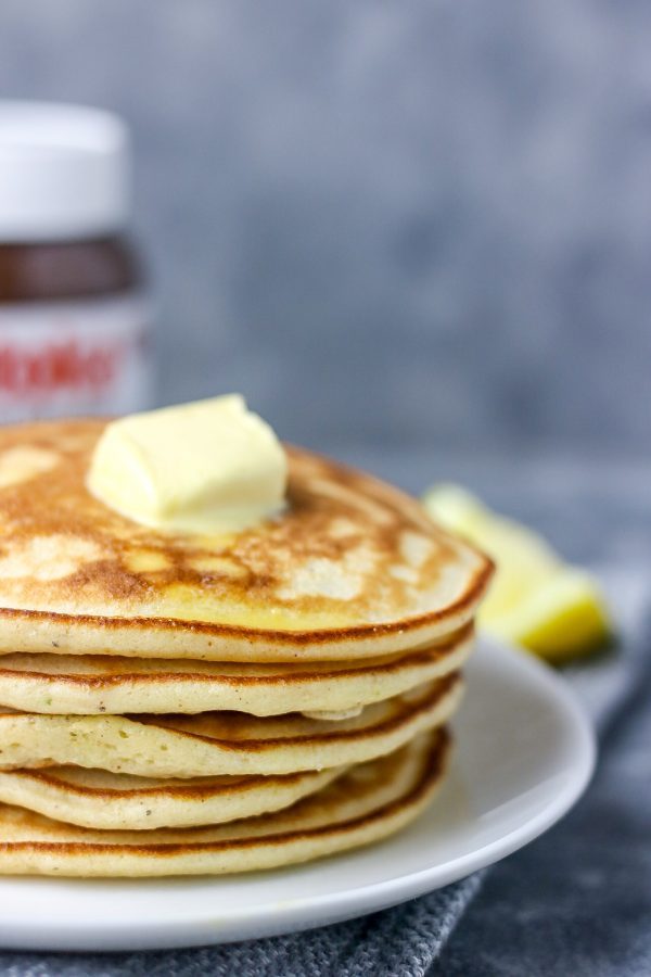 image of stacks of hot cake