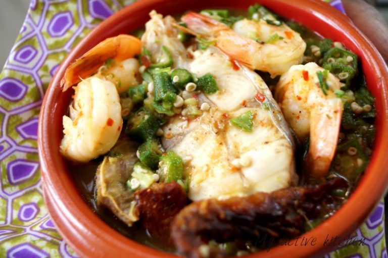 Okra Pepper Soup (Igbagba Ofofo) My Active Kitchen