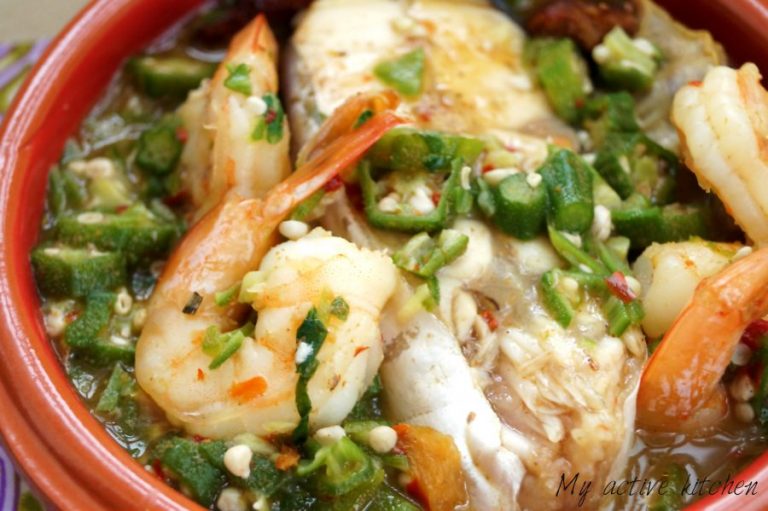 Okra Pepper Soup (Igbagba Ofofo) My Active Kitchen