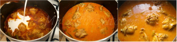 chicken curry in coconut milk