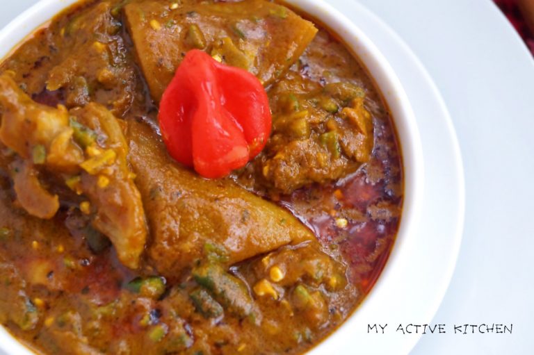 Karo's Banga Okra Soup My Active Kitchen