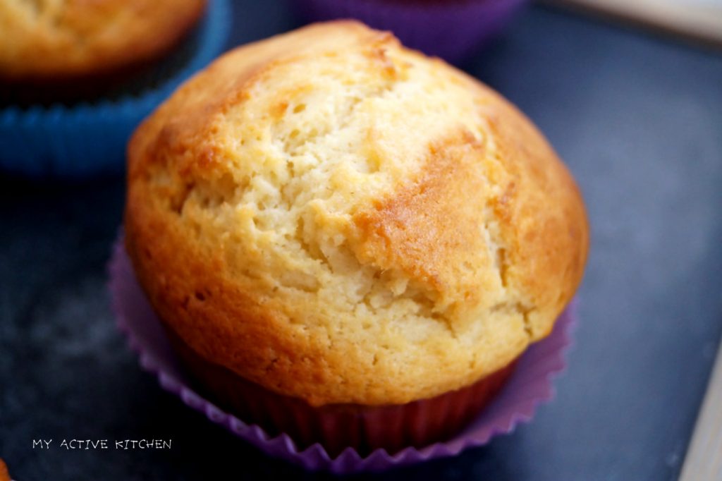 plantain and peanut muffin