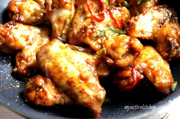 Nigerian chicken wings