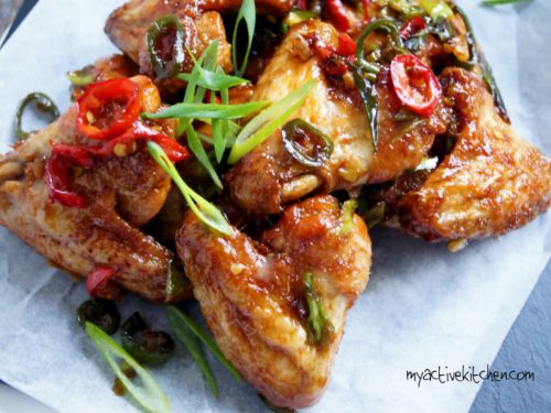 nigerian style chicken wings