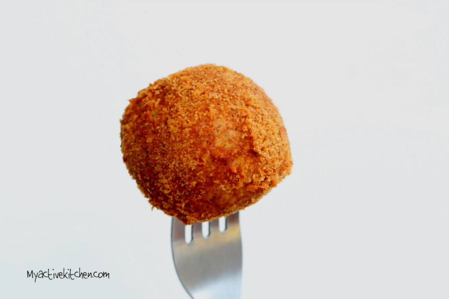 stuffed yam ball recipe