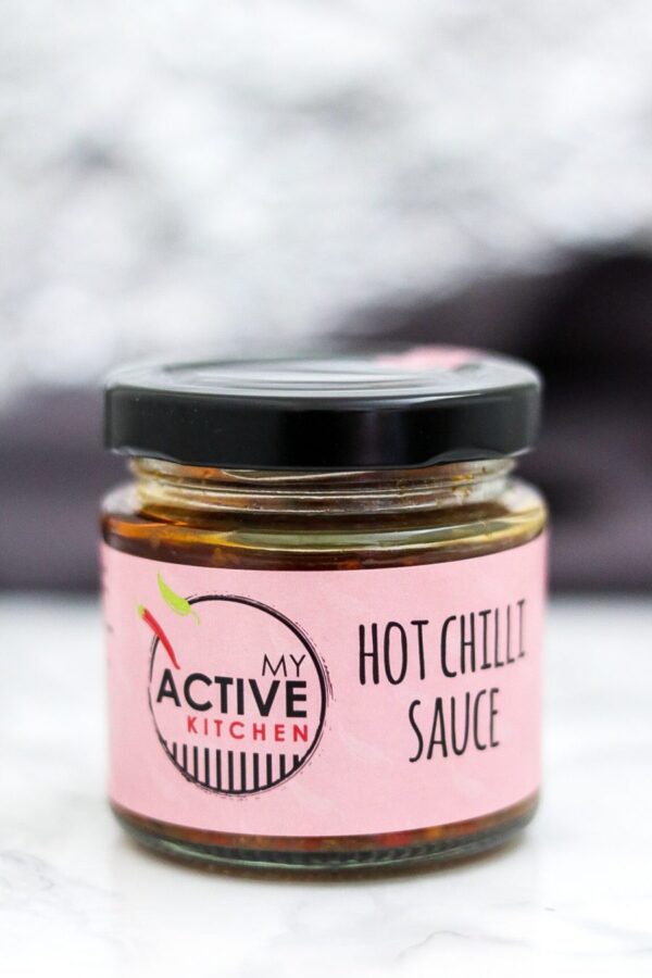 my active kitchen hot chilli sauce