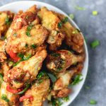 salt and pepper chicken wings.