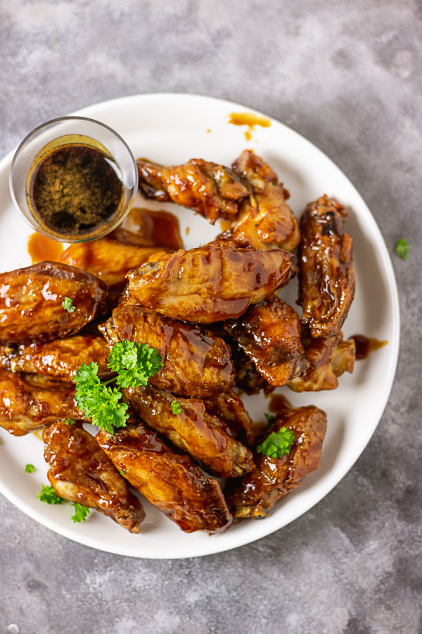 Sticky Asian Chicken Wings - My Active Kitchen