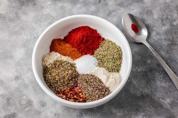 homemase spice seasoning in a bowl