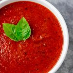 homemade tomato sauce.