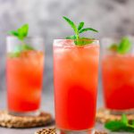 homemade watermelon lemonade