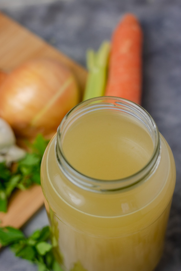 stock in a jar.