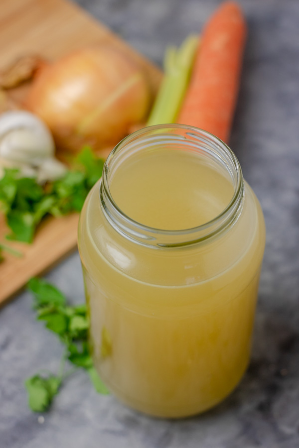 Quick Chicken Stock Recipe - My Active Kitchen